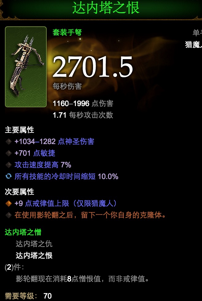 [猎魔人] 求指导,为啥我的伤害这么低