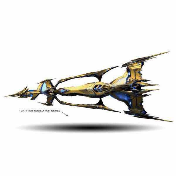 亚顿之矛比利维坦还大很多 前面图里是拿航母做的参照物  img