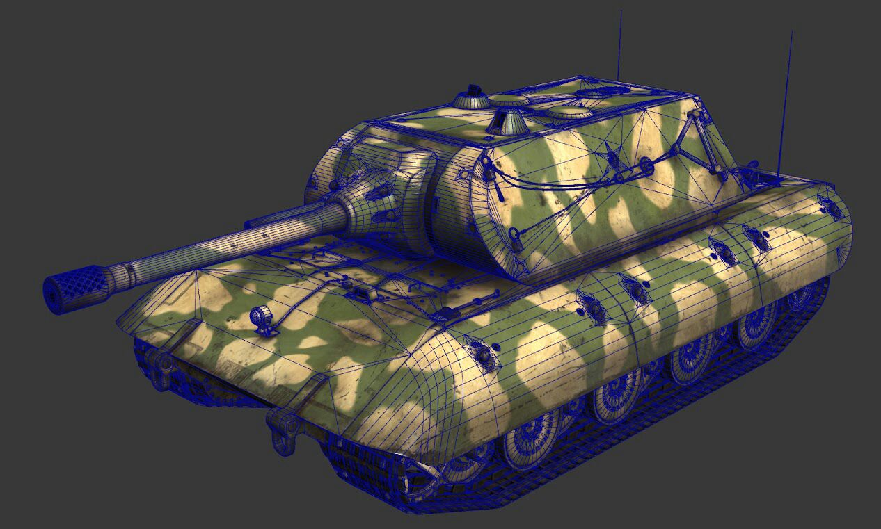 战争雷霆 [官方资讯]重型坦克e100