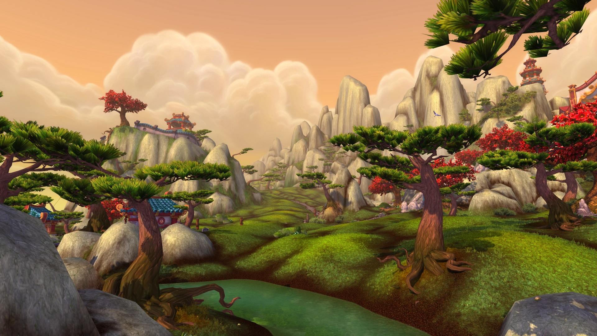 [多图][桌面][游戏截图]wow里我最爱的风景(11月14日更新艾尔文森林