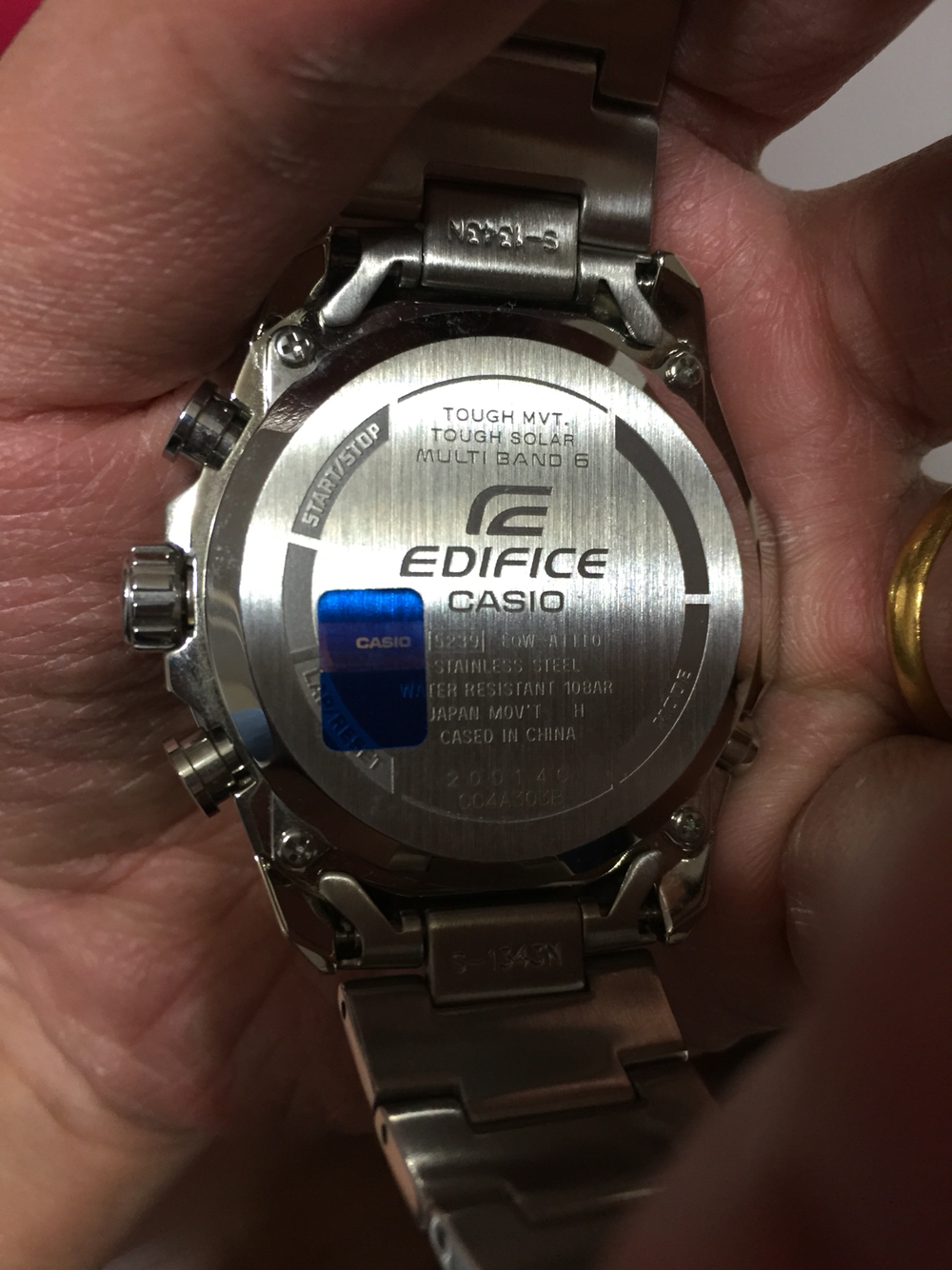 卡西欧edifice系列eqwa1110光动能电波表一周使用体验