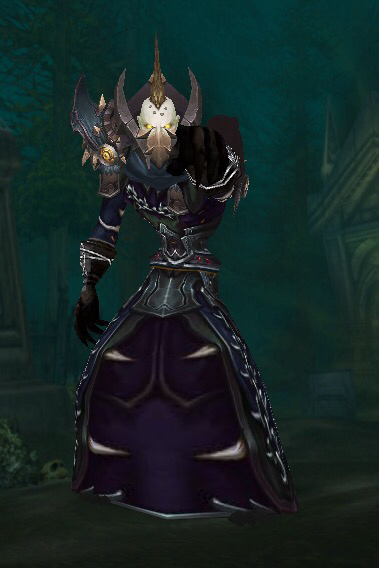 布甲亡灵男幻化黑色红色