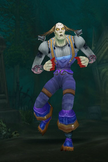 [布甲]亡灵(男)幻化 黑色 红色