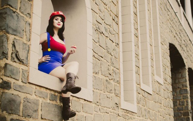 [已经哭了] 求一个核子可乐广告女郎的高清大图