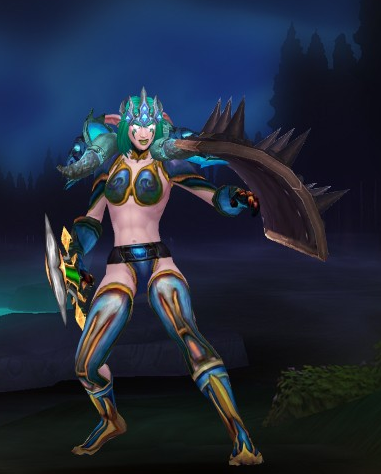 [板甲]暗夜精灵女战士跪求一套幻化