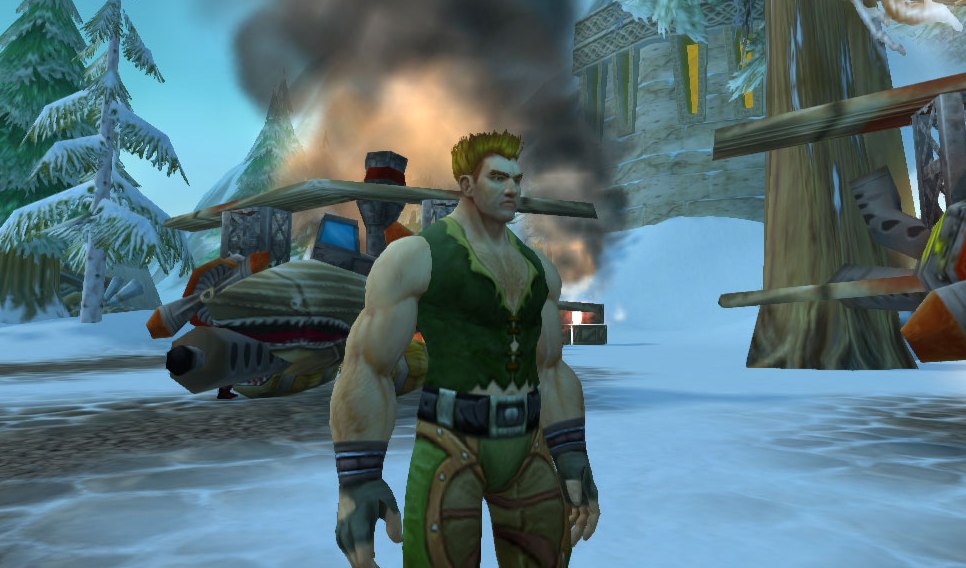 皮甲cosplay街头霸王cosplay大兵古烈