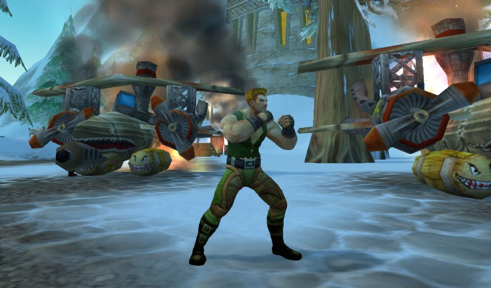 皮甲cosplay街头霸王cosplay大兵古烈