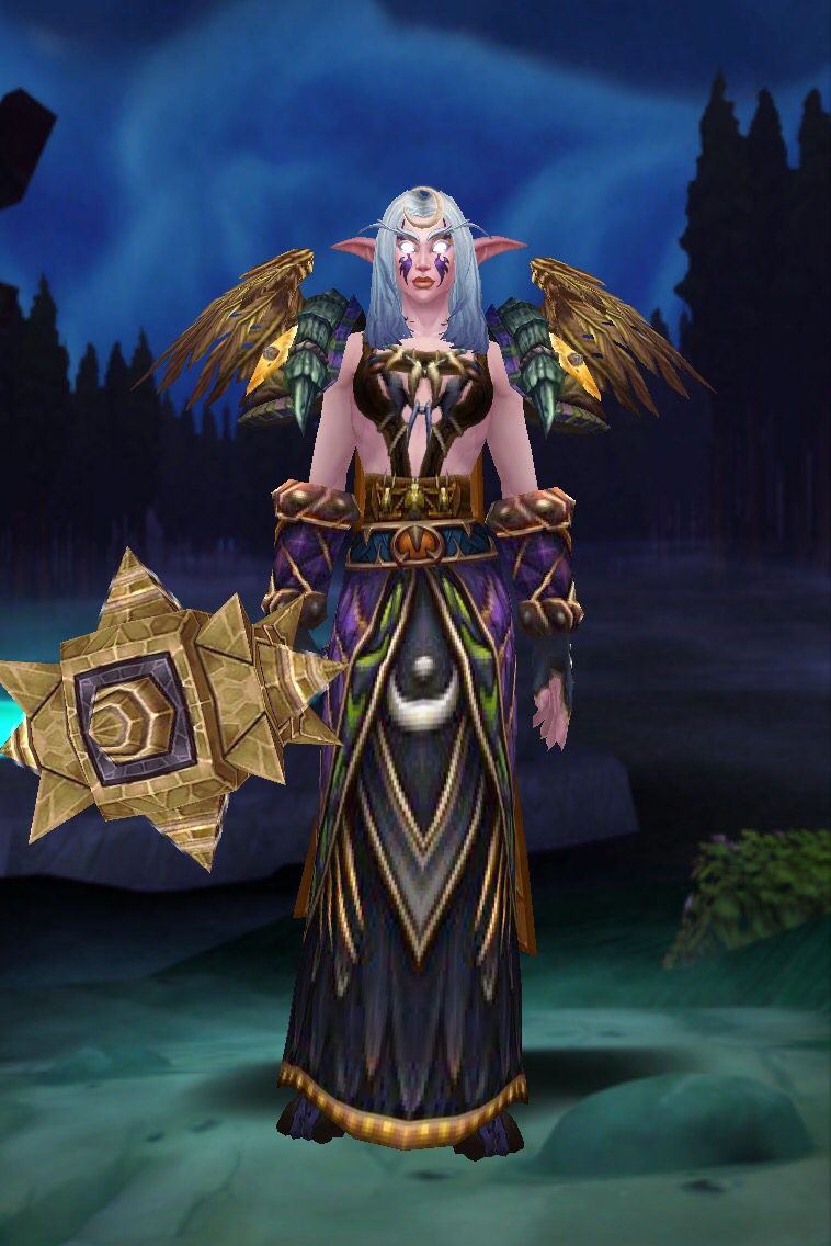 [皮甲]德鲁伊紫金色调幻化