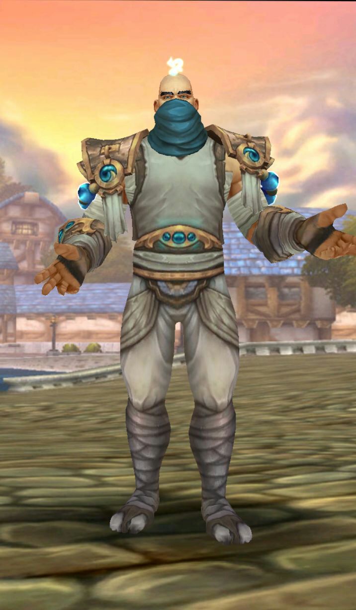 皮甲白色武僧幻化