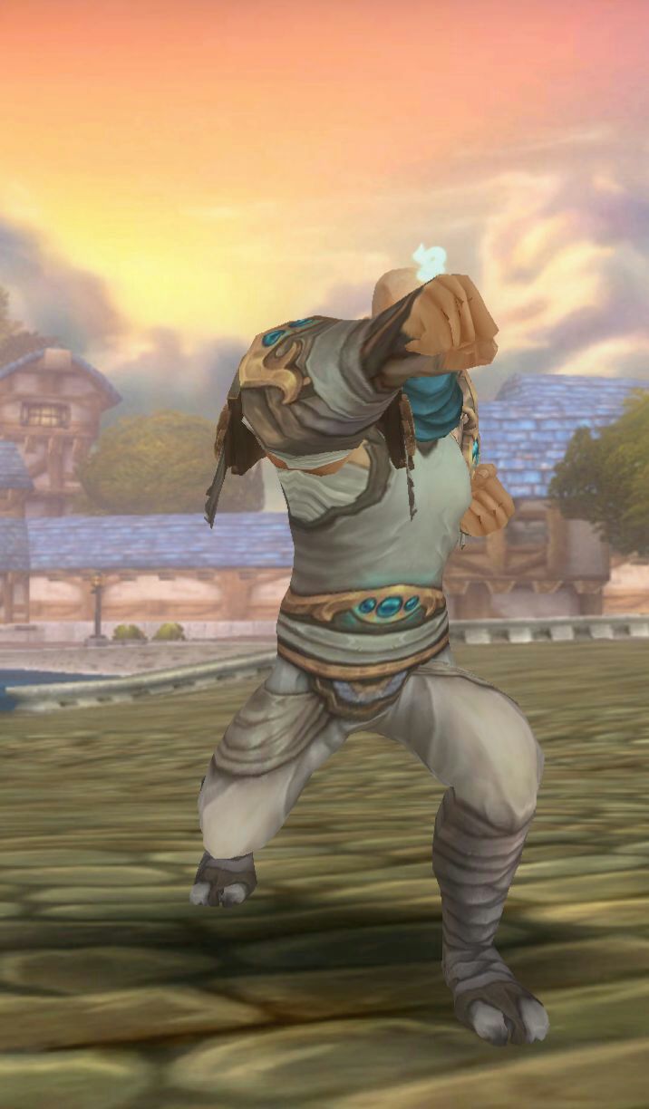 皮甲白色武僧幻化