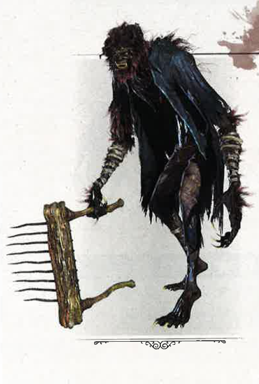 ps4血源诅咒可算让我找着根了可能是血源狼人造型的电影原型