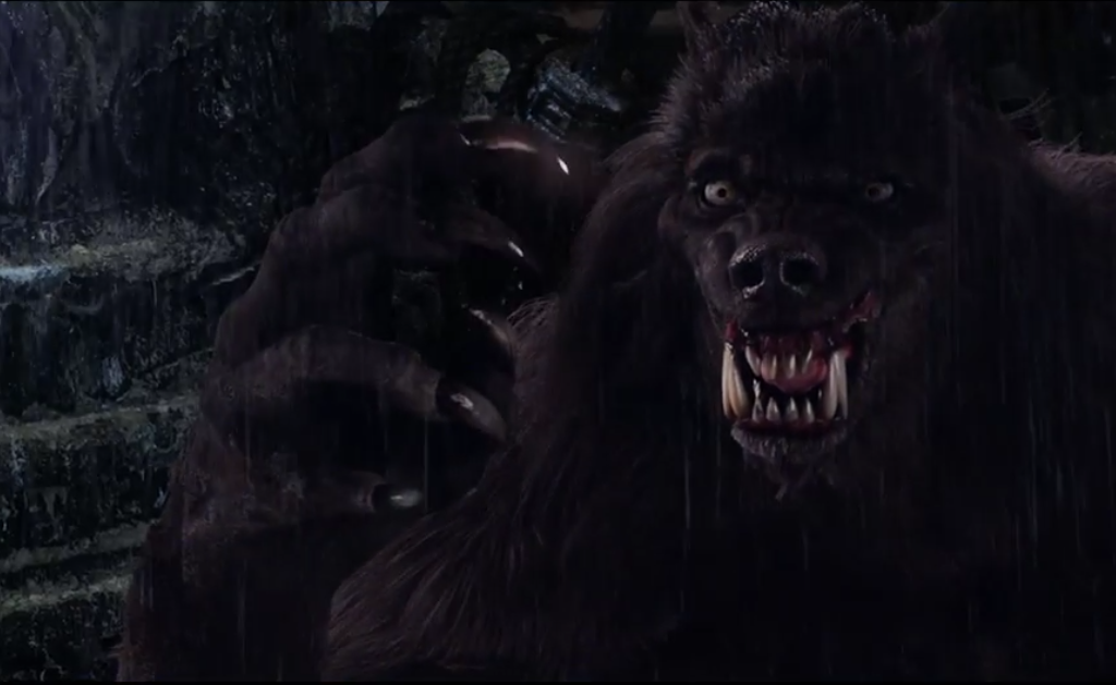 ps4血源诅咒可算让我找着根了可能是血源狼人造型的电影原型