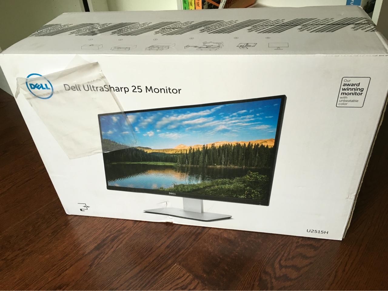 新购u2515h简单开箱