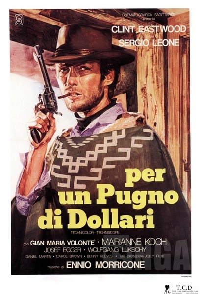 电影镖客三部曲荒野大镖客黄昏双镖客黄金三镖客意大利西部片的永恒