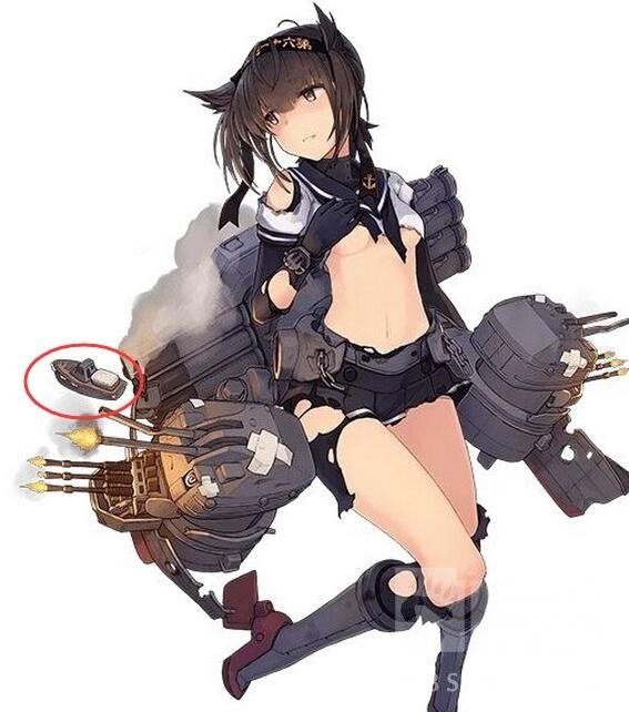 [舰colle] [考据延伸]对初月的语音和中破立绘的一点分析