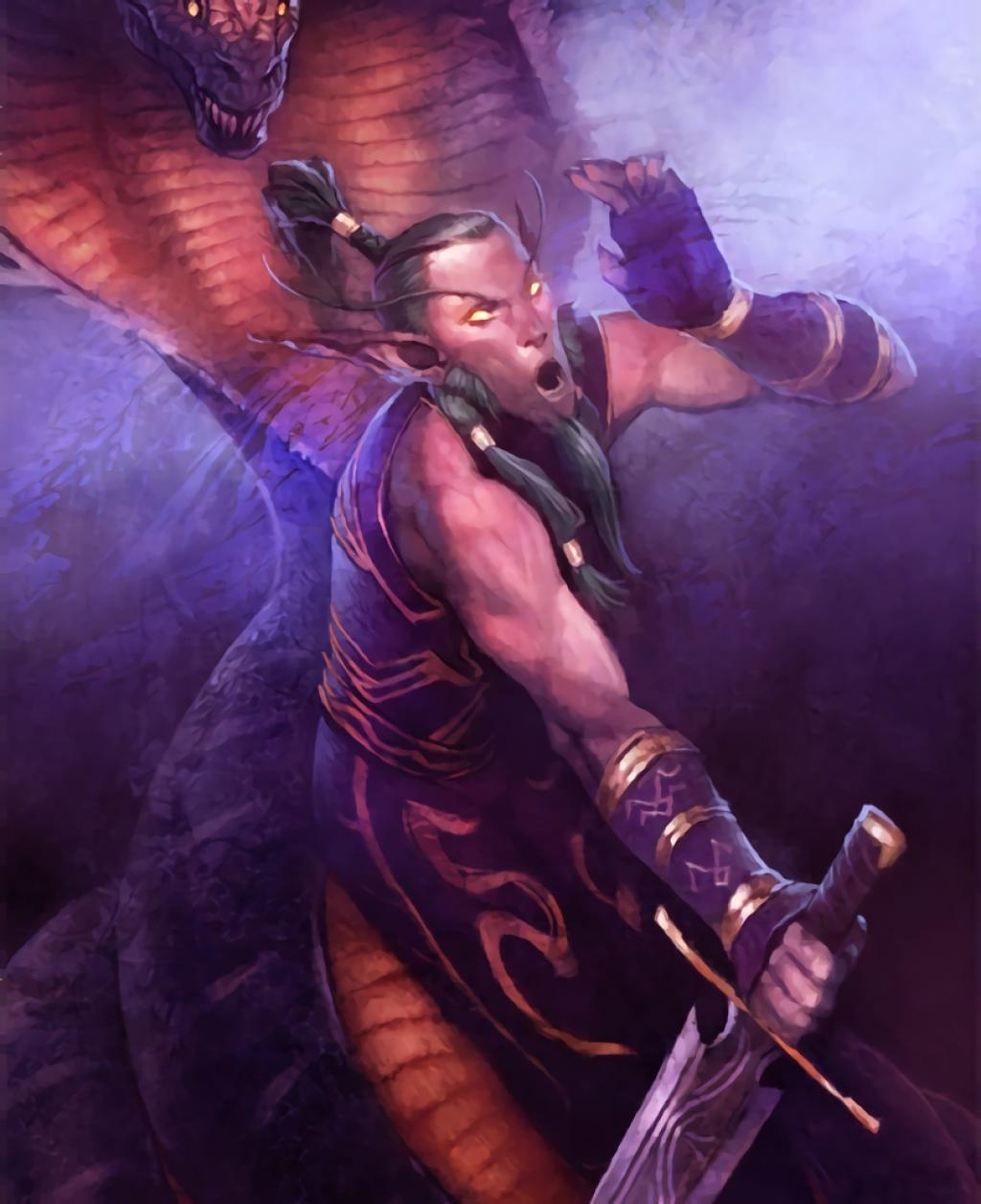 [晋太元中]尖牙德鲁伊居然不是翘着腿的