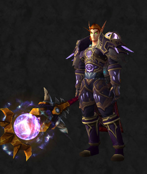 求血精灵男法师易入手,且不俗的幻化