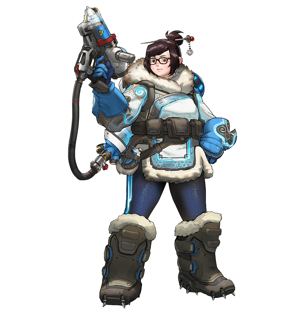 英雄点击看大图系列守望先锋英雄原画英雄简历3k高清png背景透明版