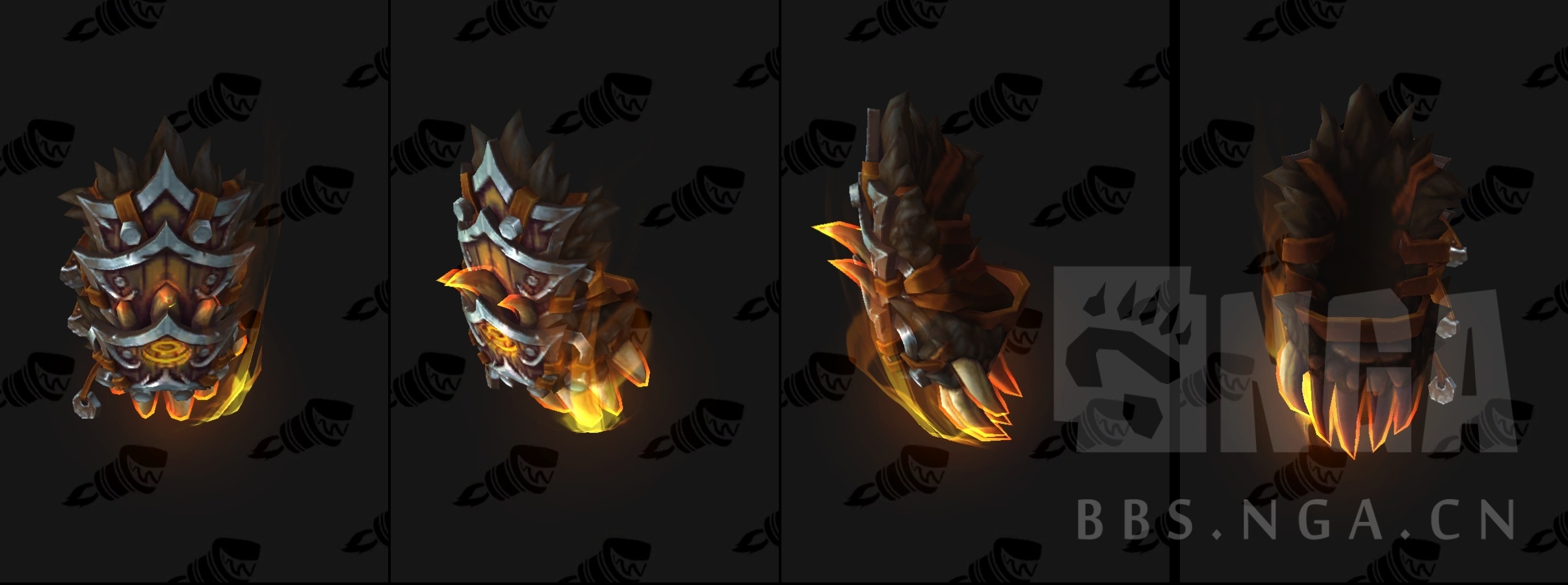 legionalpha搬运熊德神器视频包括熊形态外观和武器外观达拉然旁新增