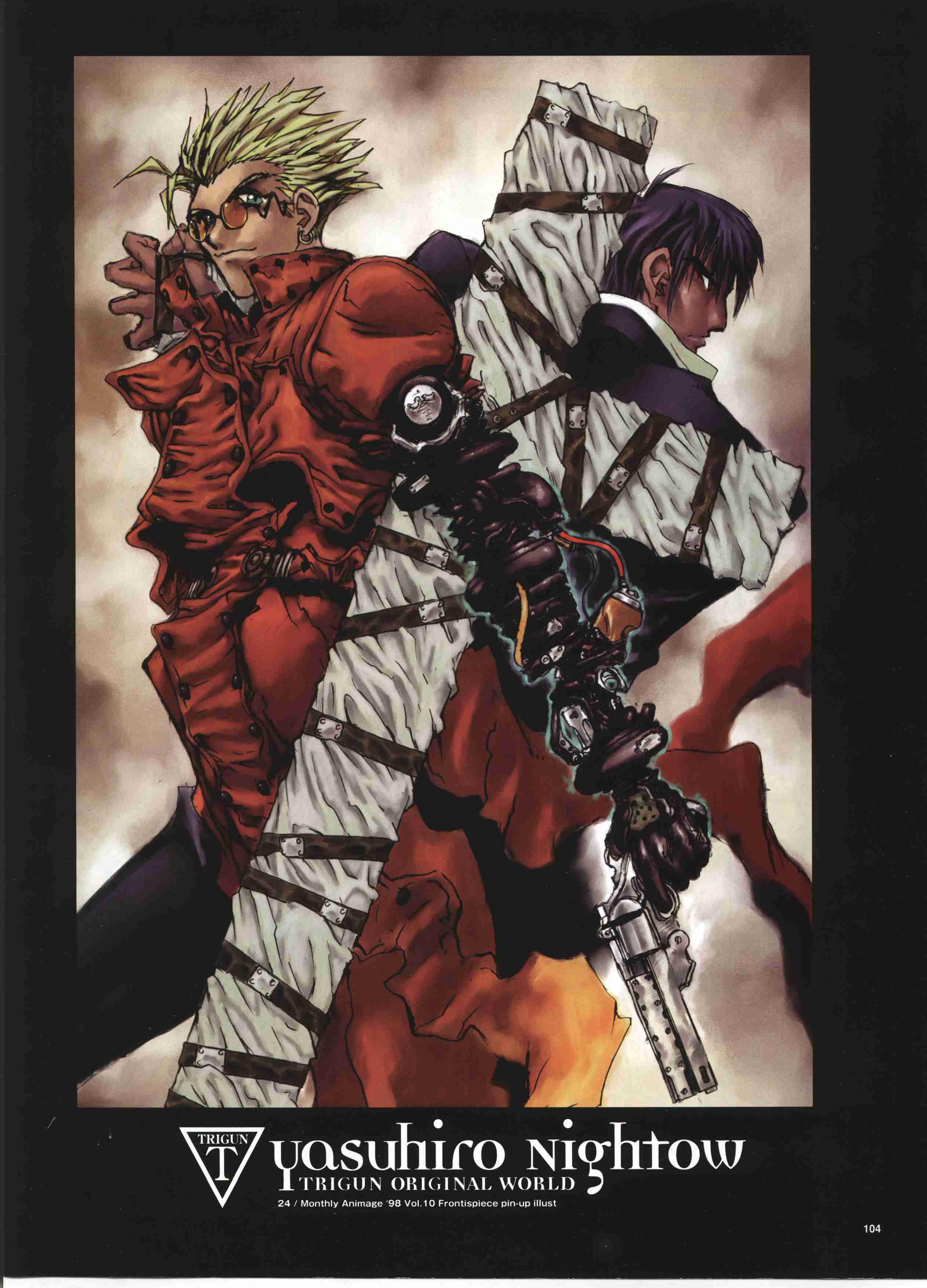 资源trigun设定集trigunartbook