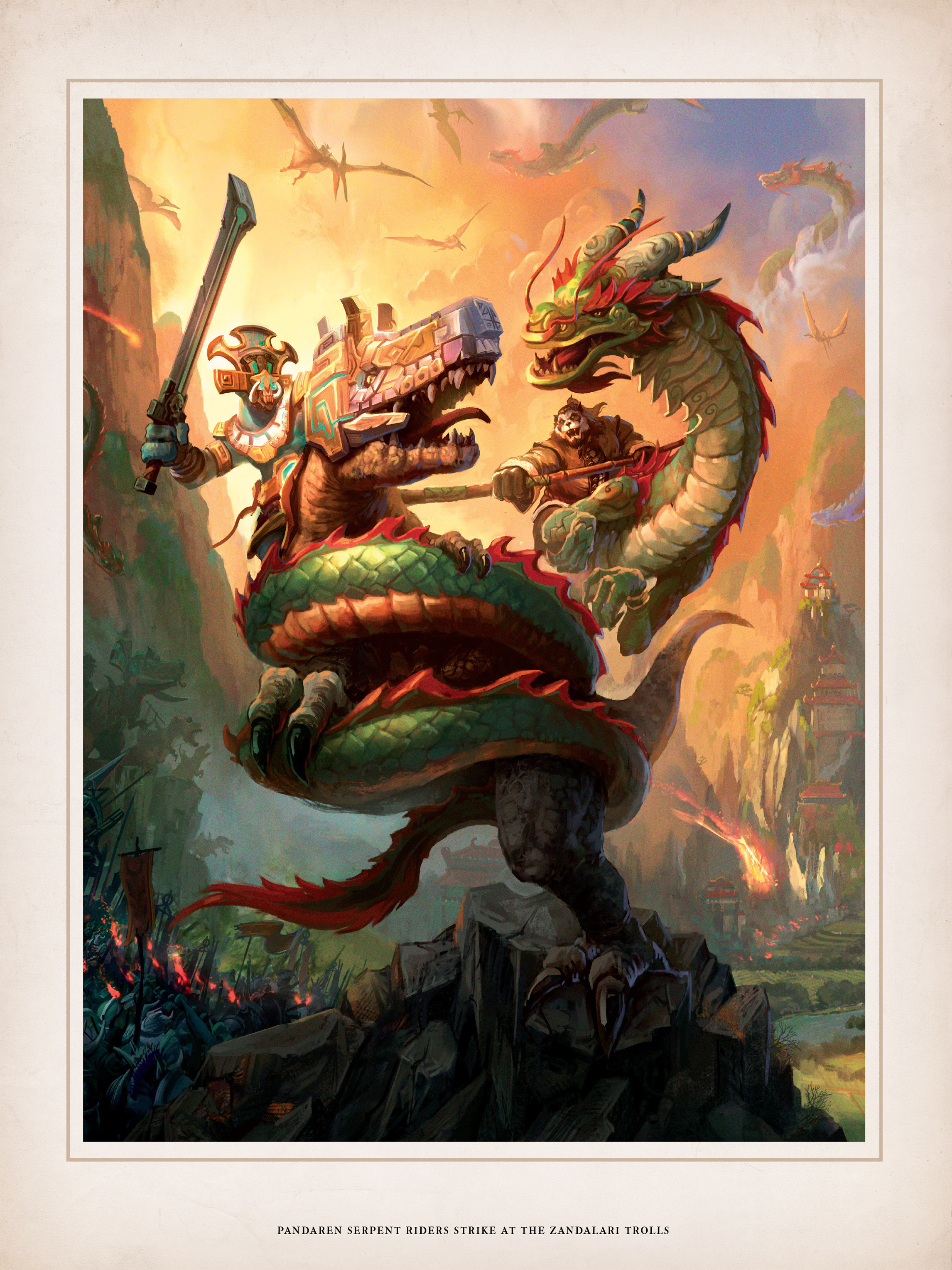 官方书籍魔兽世界编年史卷一插画全集高清大图