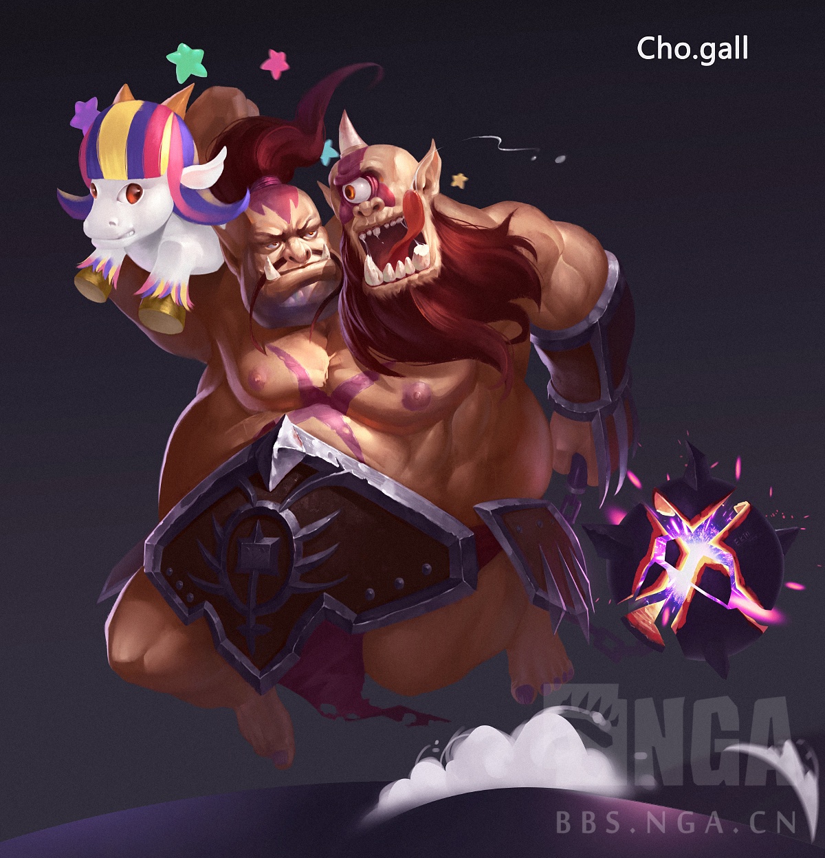 杂谈画一张古加尔