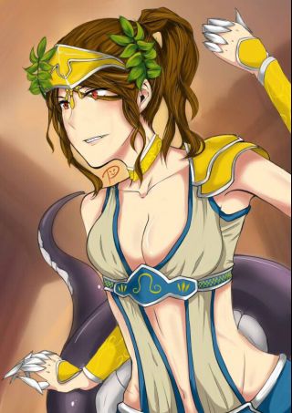 有和我一样一看蛇女的原画就把持不住的吗