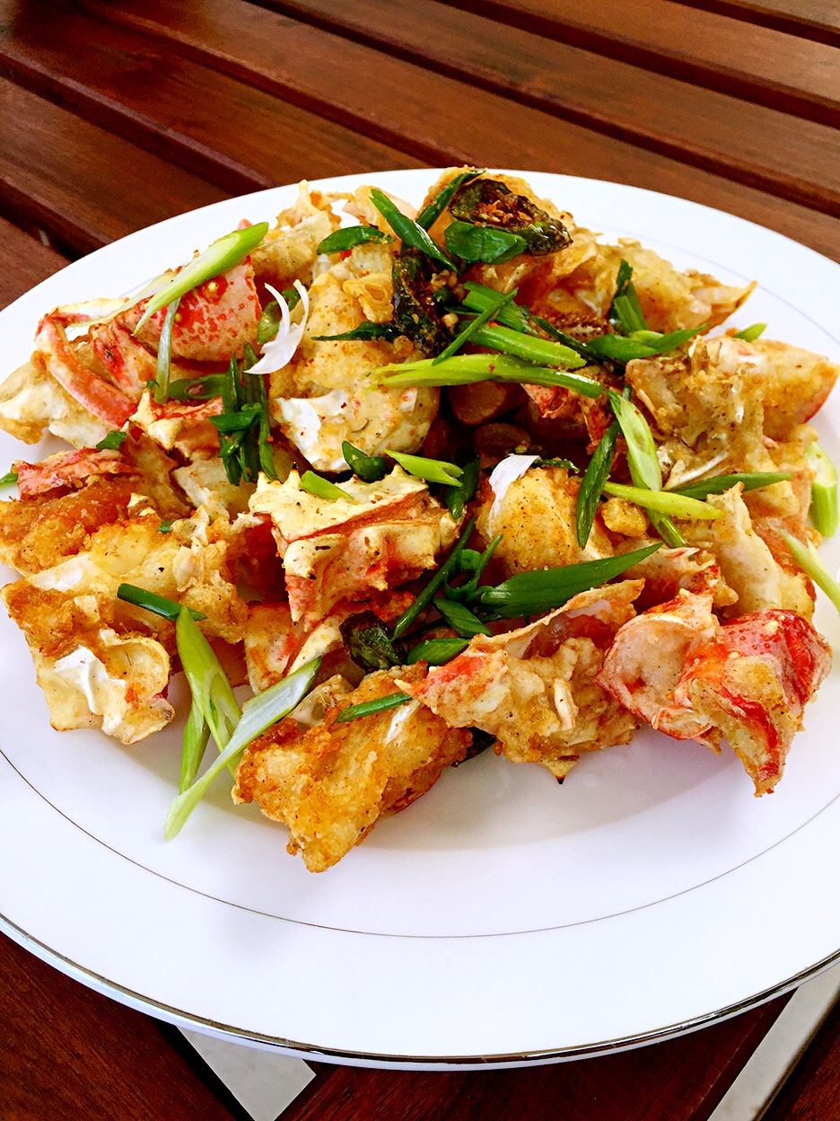 燃烧的厨之魂秘制蟹肉大餐龙二の秘制蒜蓉酱