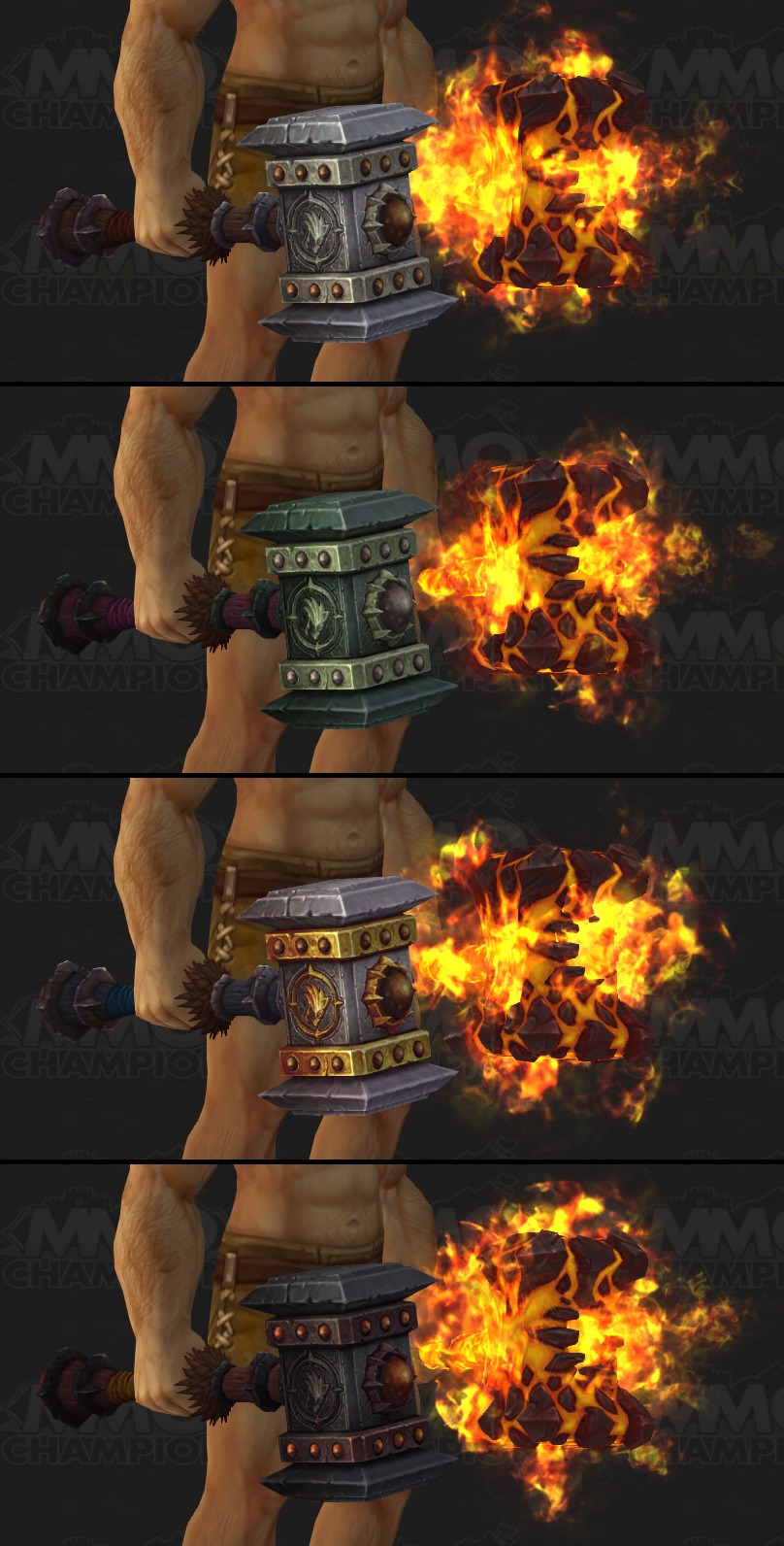 legionalpha萨满build新增毁灭之锤副手模型预览