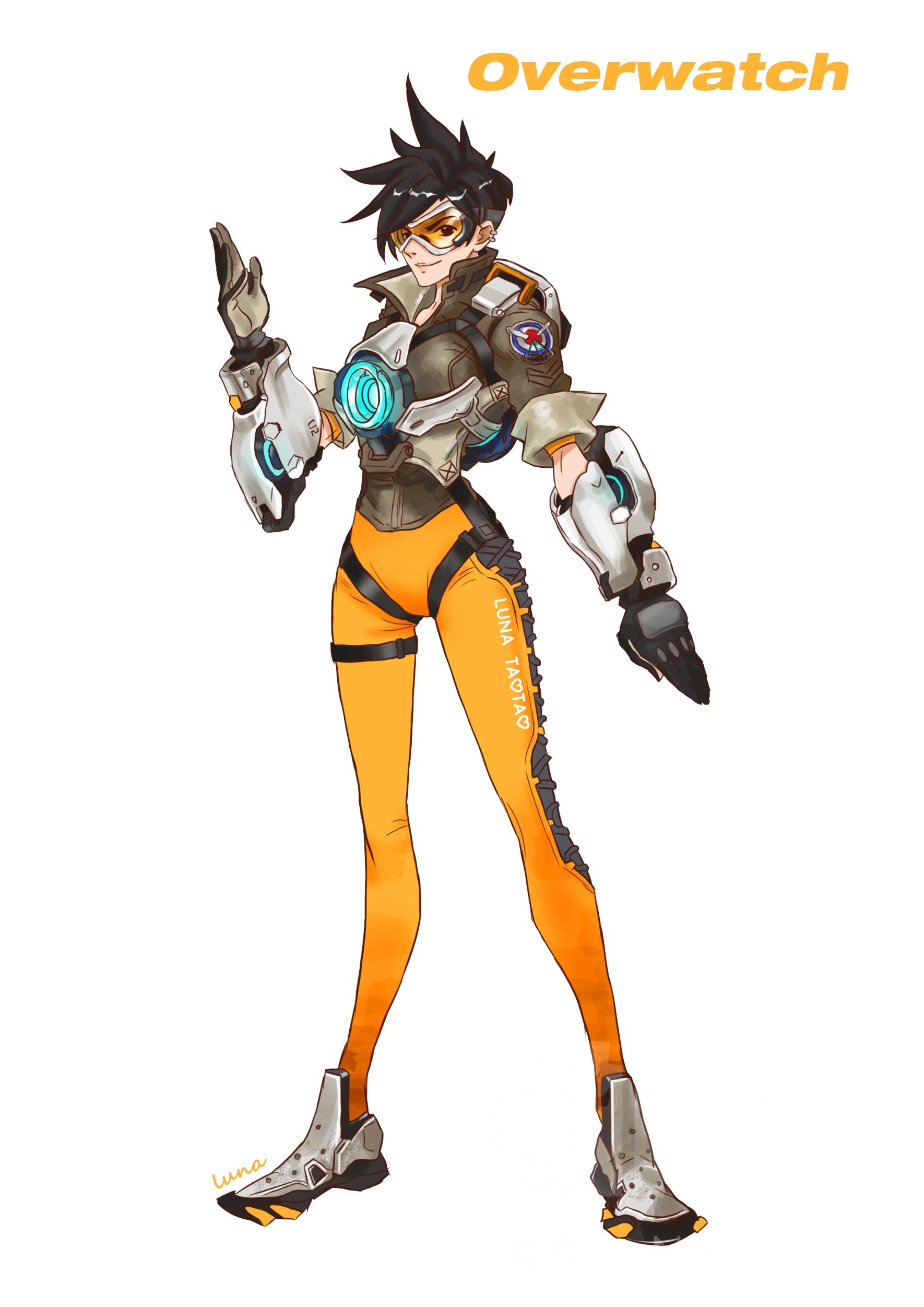 临摹一张,《猎空》