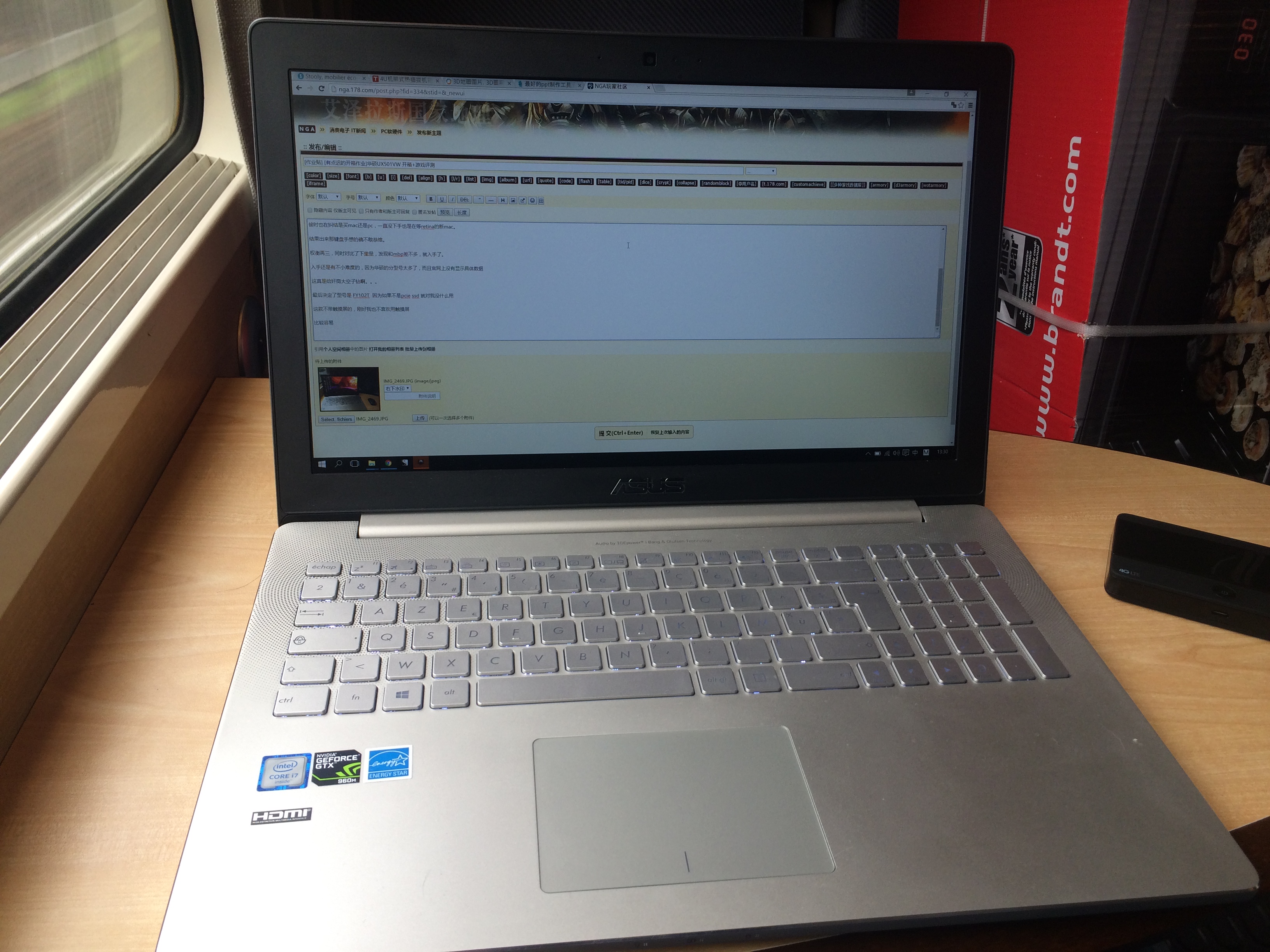 [作业贴] [有点迟的开箱作业]华硕ux501vw 开箱 游戏评测