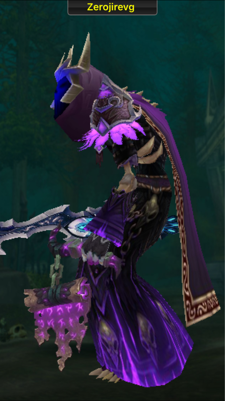 求一个亡灵术士的幻化 要邪恶点的