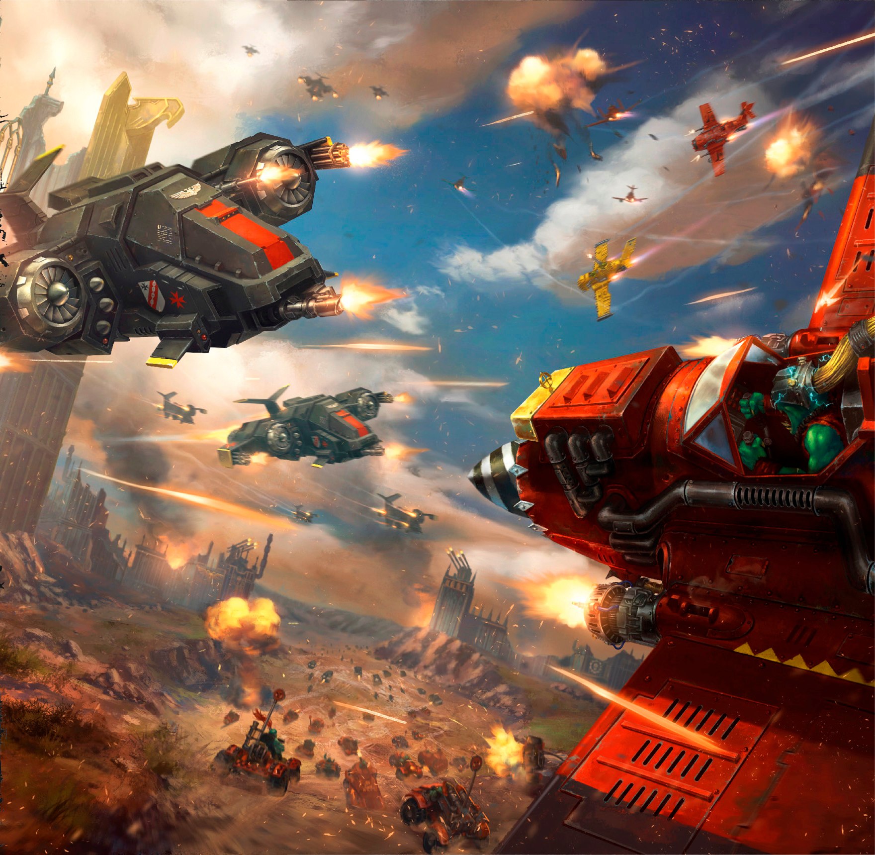 搬运工多图慎入近期warhammer40k美图欣赏