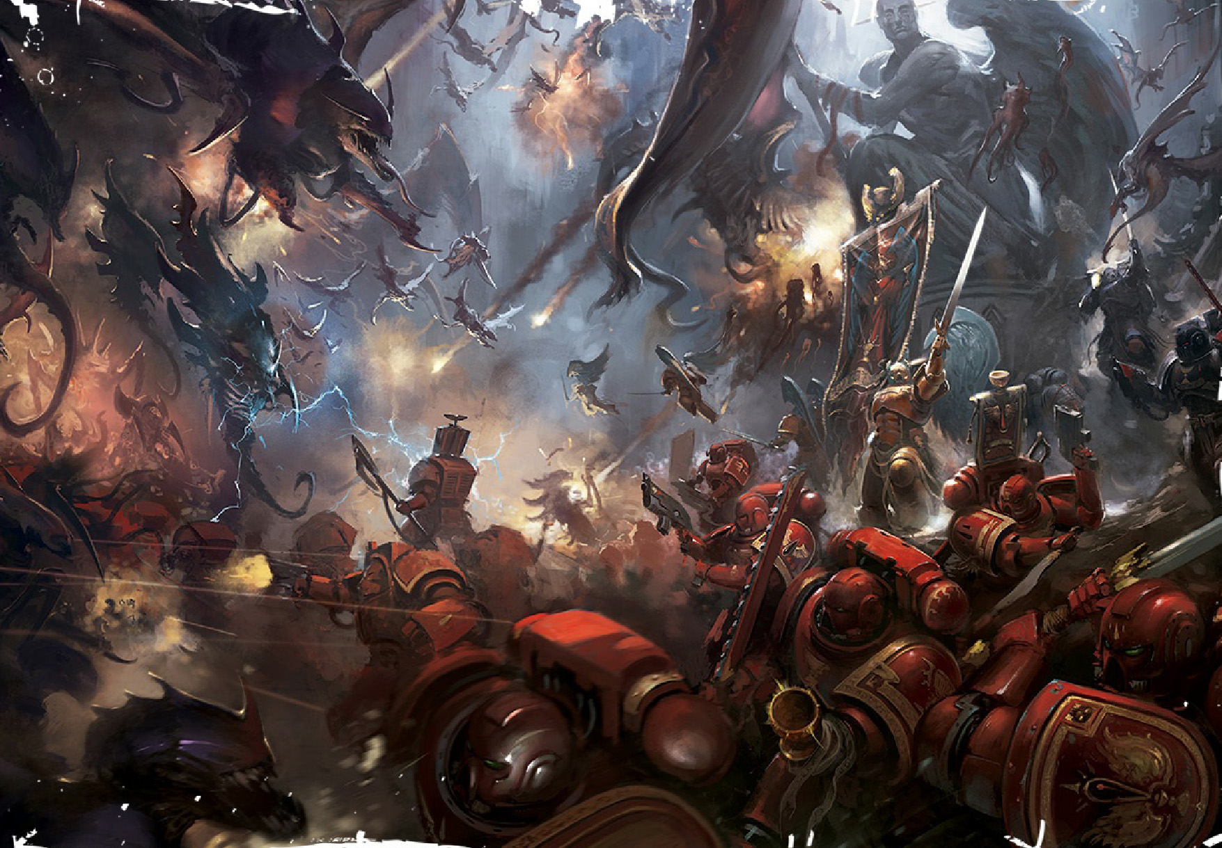 [基础图库][平日收图大奉献]泰伦虫族 tyranids 第一弹(插画,同人)