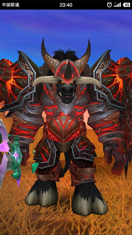 求好看的板甲牛头人防战幻化