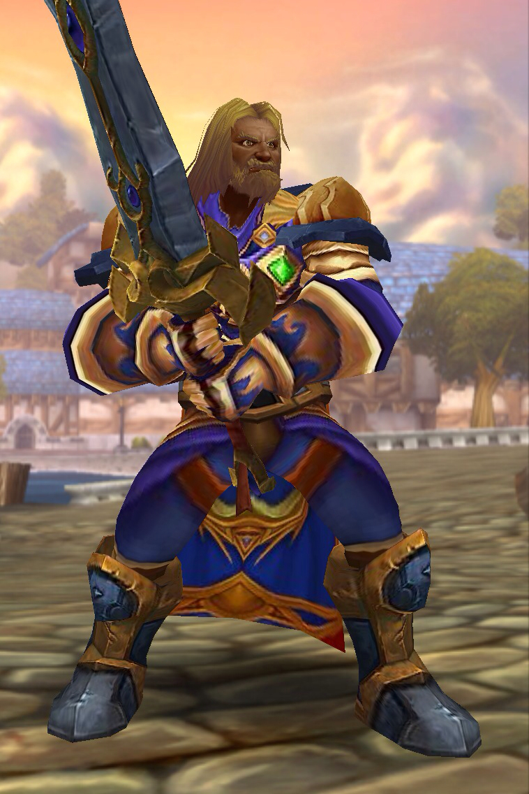 板甲为电影送的幻化配套蓝金系列