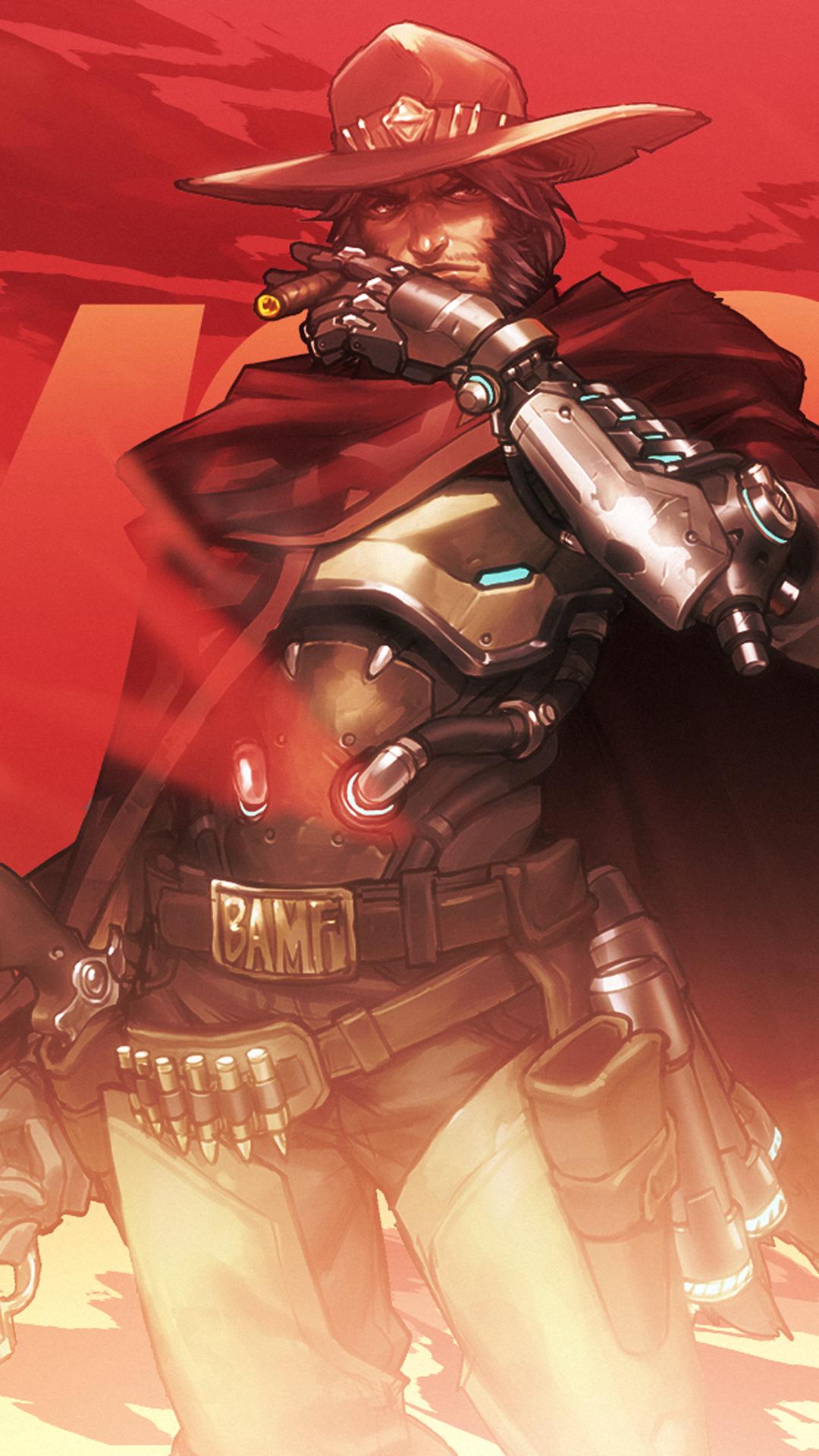 搬运整理了下守望的手机壁纸出院前再更40张吸一口少一口