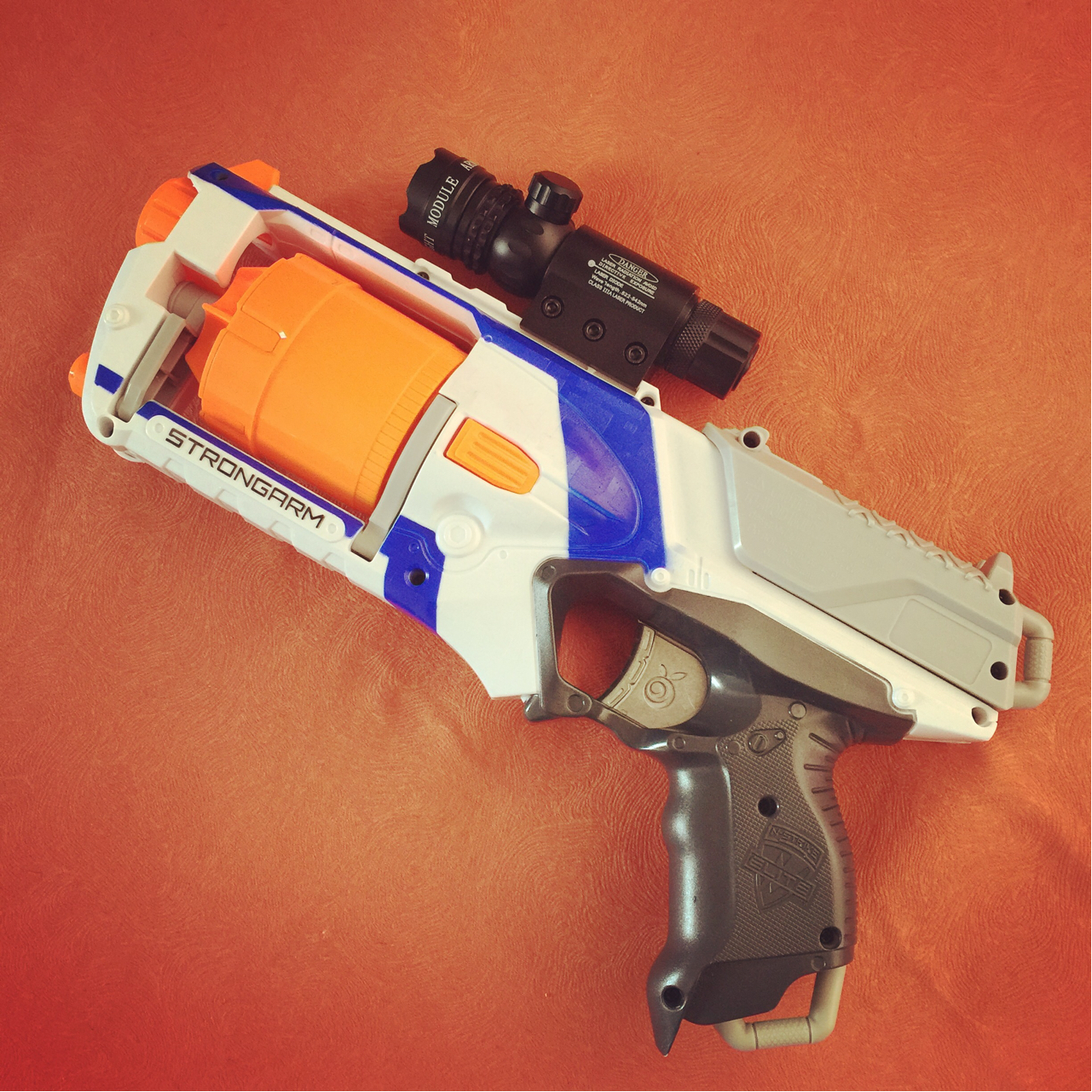 杂谈午时已到我病的不轻整了一个nerf软弹左轮手枪