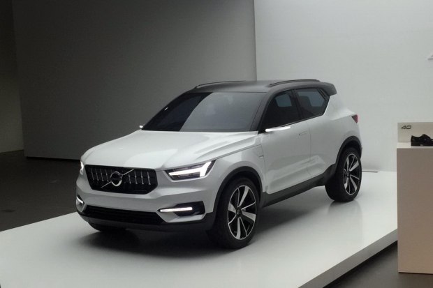 沃尔沃发布xc40概念车401与吉利公用cma平台预计2017年发布这货国产后