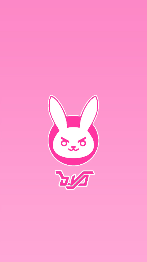 [同人创作] 做了张d.va的壁纸