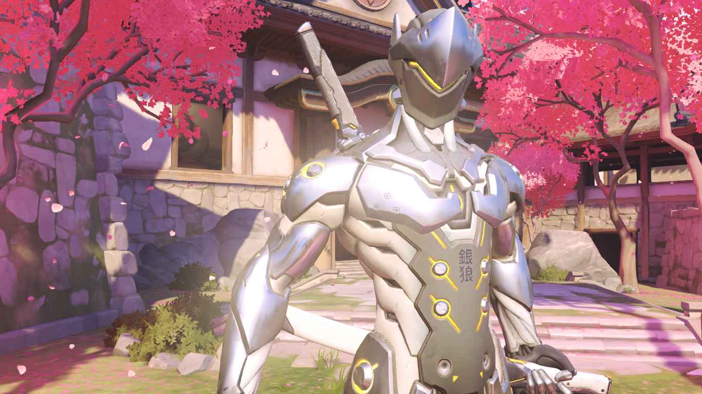 讨论源氏合金白皮肤胸口的字不是武神是银狼等等银狼