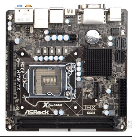 硬件求助刚买了张华擎h77itx主板可是不好装散热器啊