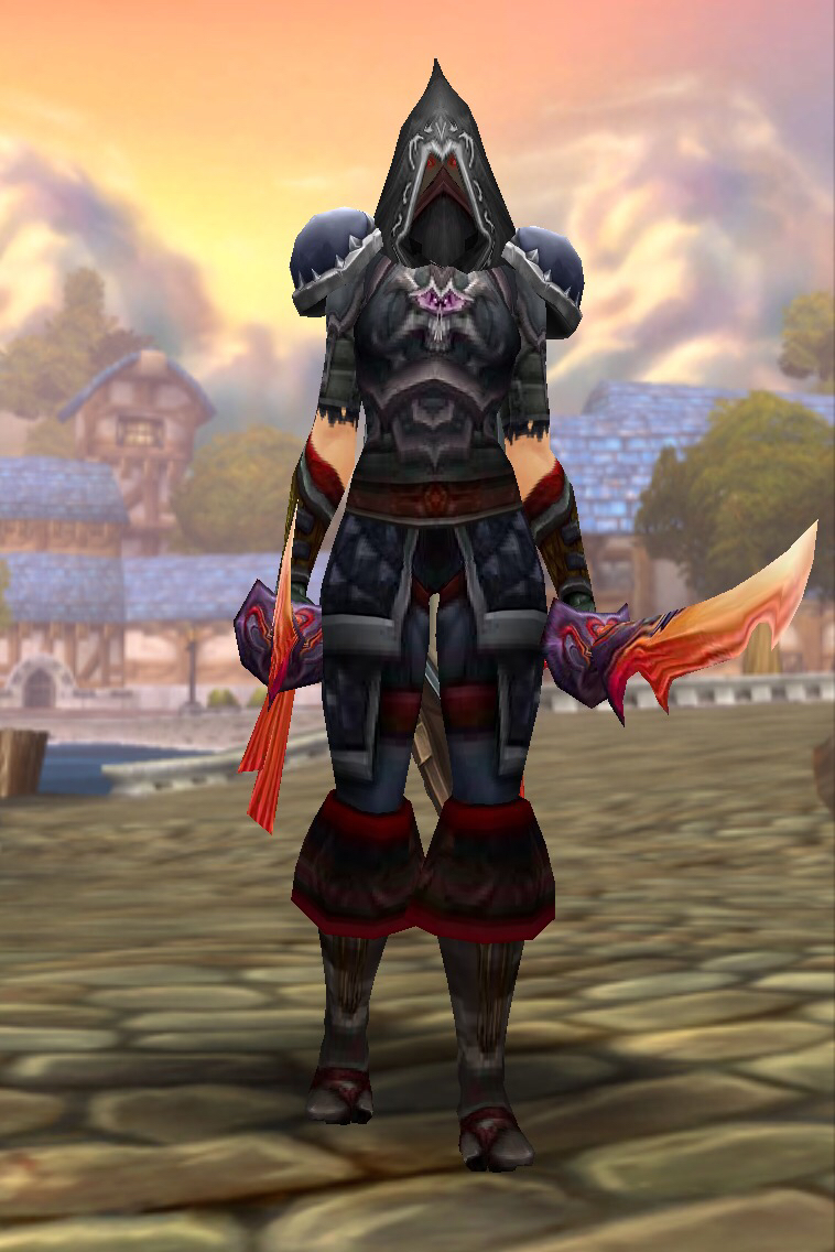 [皮甲] 黑暗系盗贼幻化