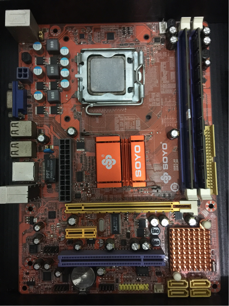 电脑硬件梅捷g41主板e6700cpu金士泰ddr31333内存条2gx2100元