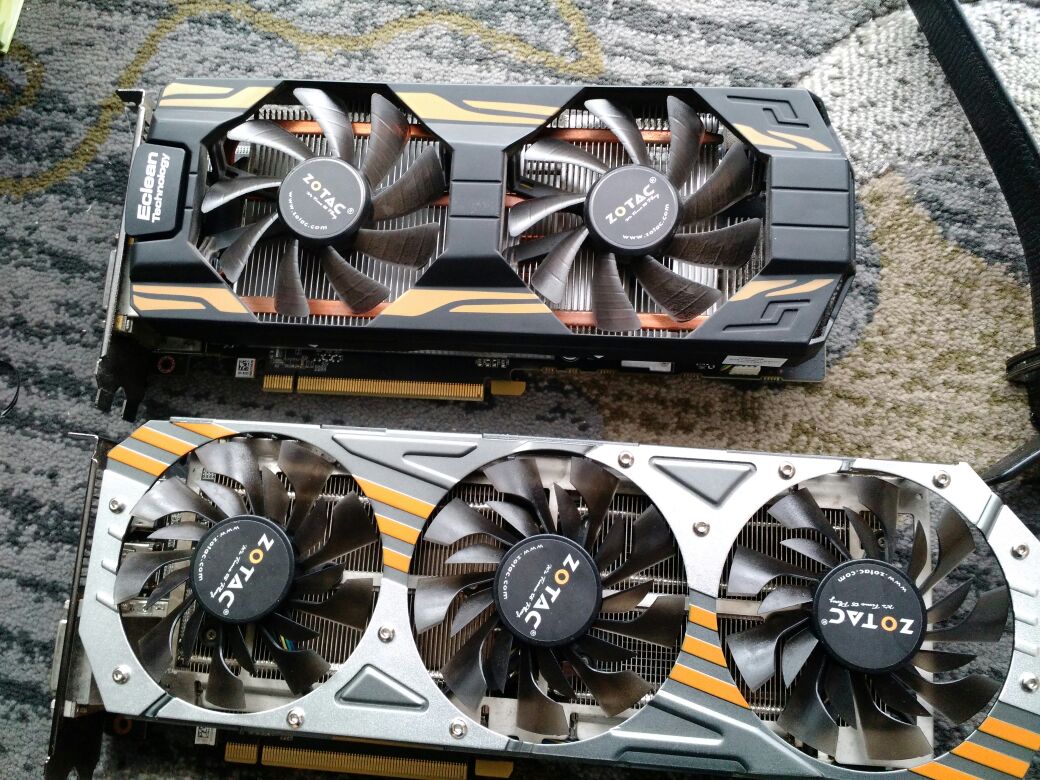 电脑硬件出一个自用京东在保的索泰760霹雳版盒子发票都在求估价已出