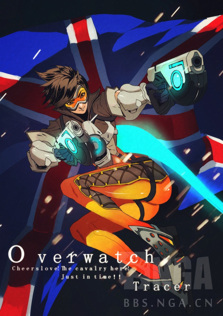 同人创作猎空猎空的皮肤和动作啊天啦撸我先去开50个补给压压惊