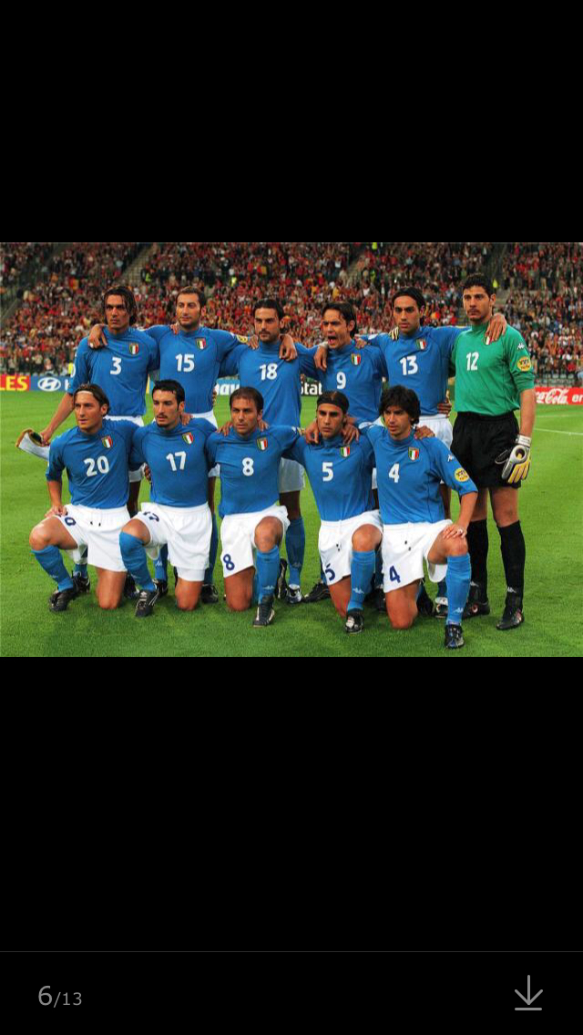 [欧洲杯]2000年欧洲杯的意大利