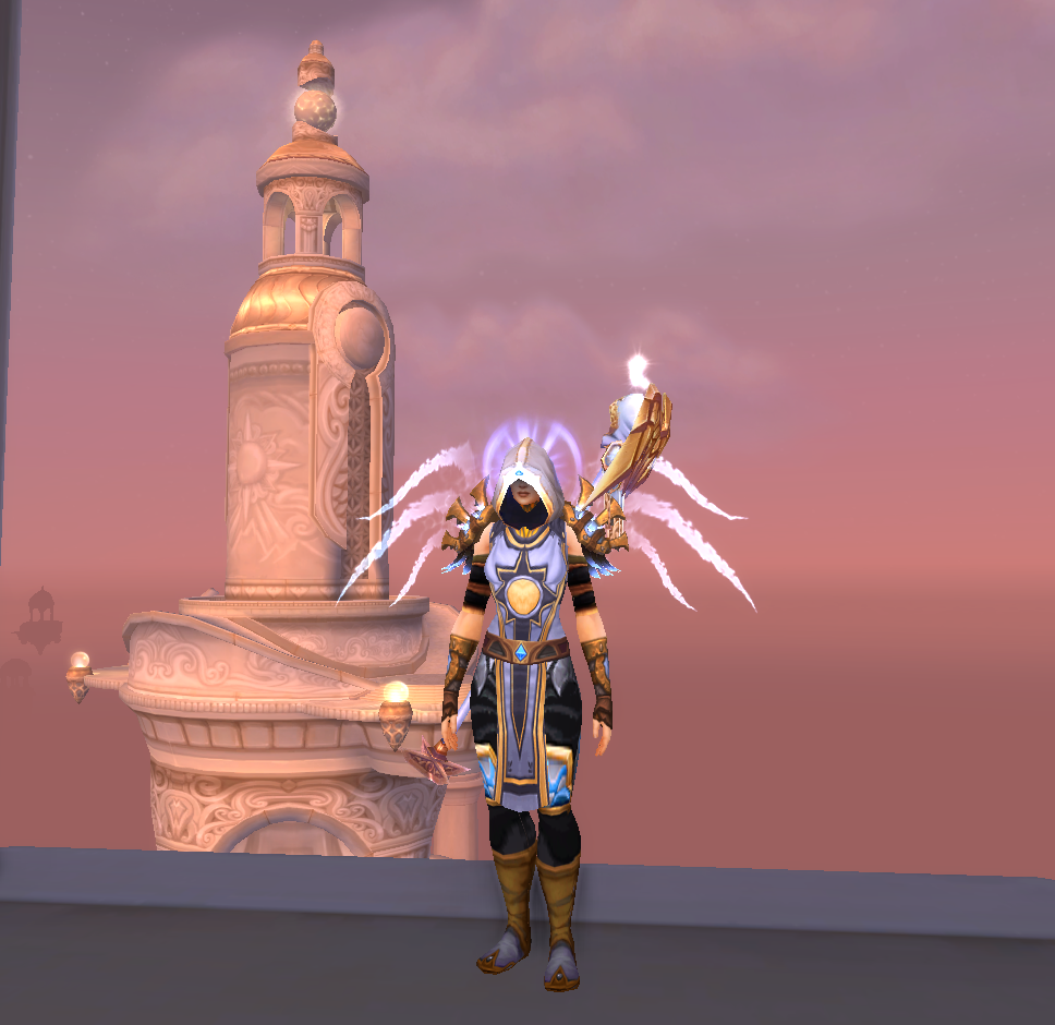 布甲大天使之翼牧师专属幻化