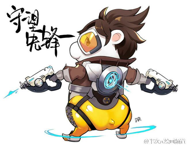 搬运仓鼠化版守望先锋英雄