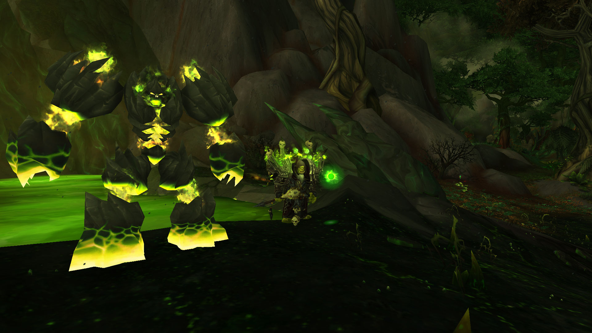 布甲安薇娜的蔷薇黑暗之门古尔丹幻化